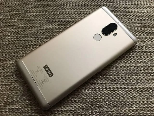 Lenovo K8 Note rear