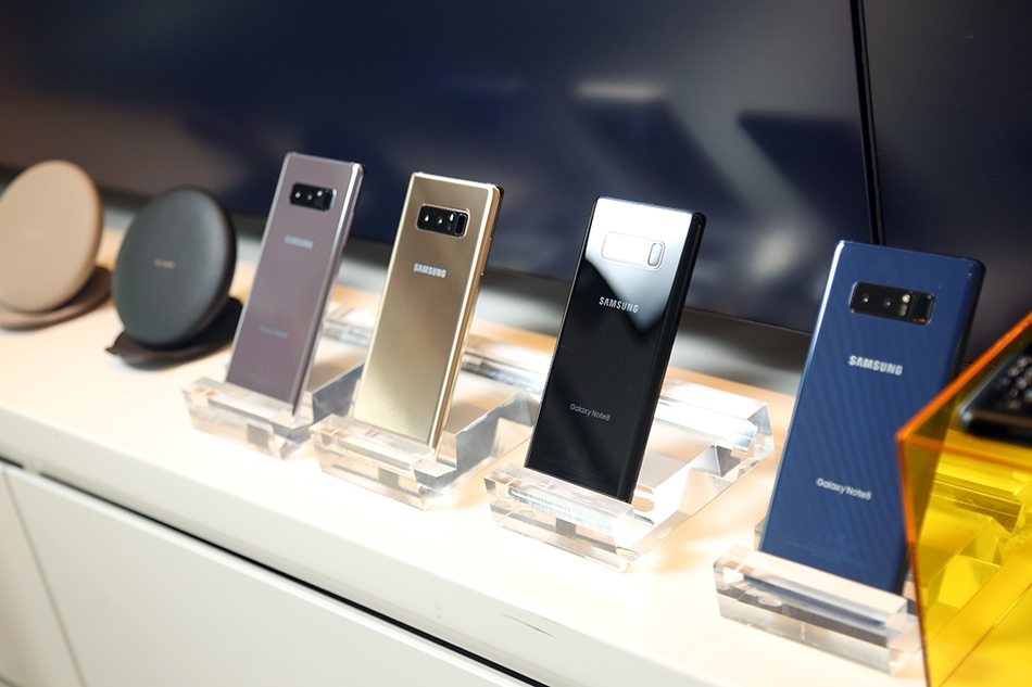 Samsung Galaxy Note 8 Hands-on images colors