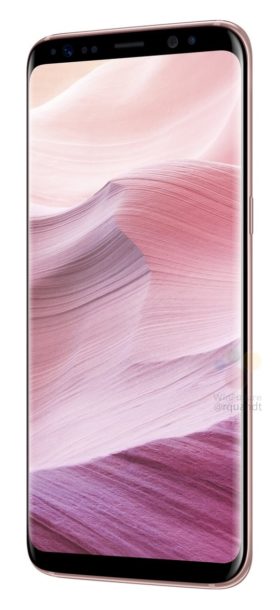 Samsung Galaxy S8 Pink Color