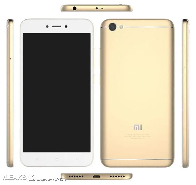 Xiaomi Redmi Note 5A Leaked