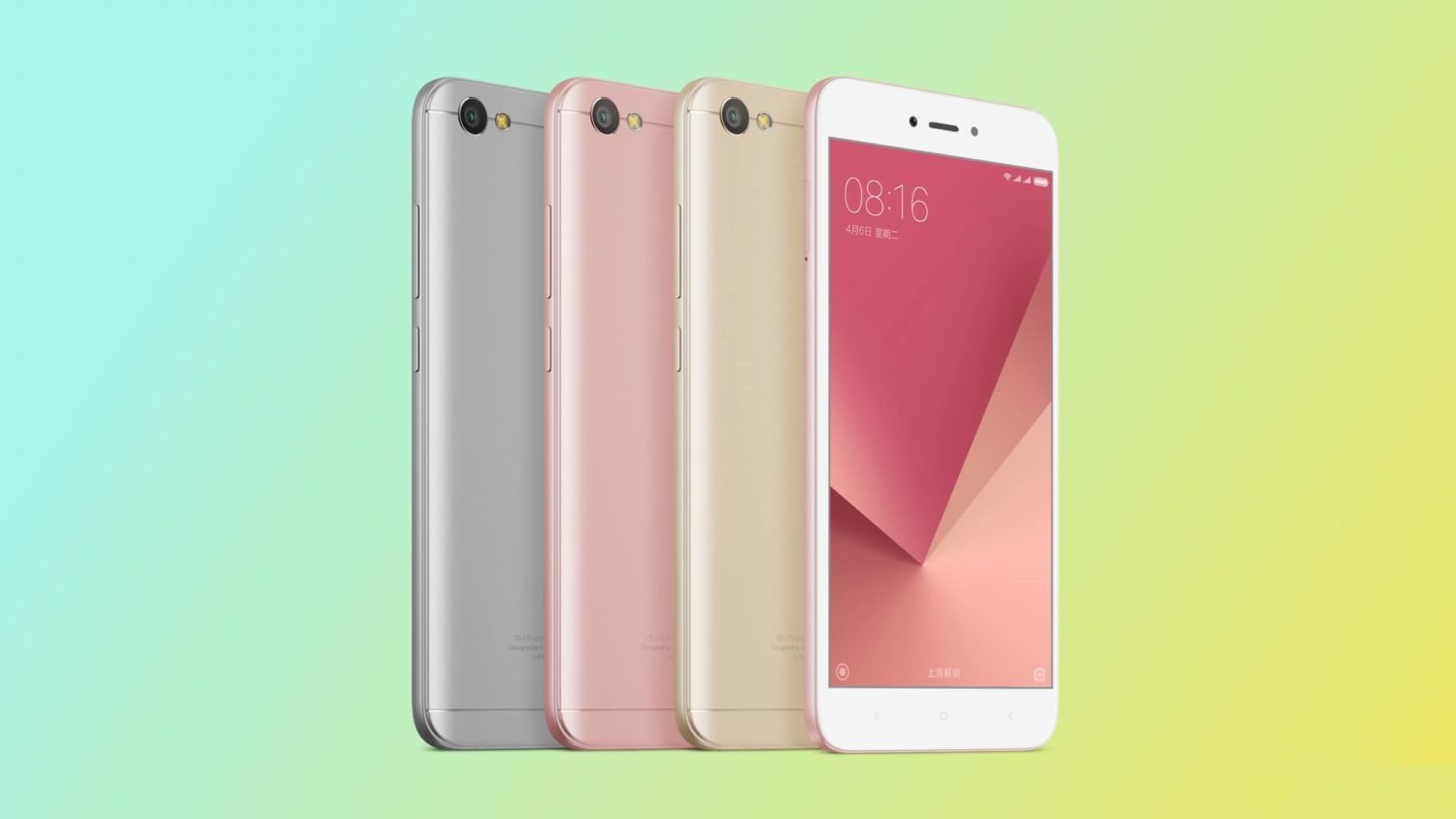 Xiaomi Redmi Note 5A colors 1