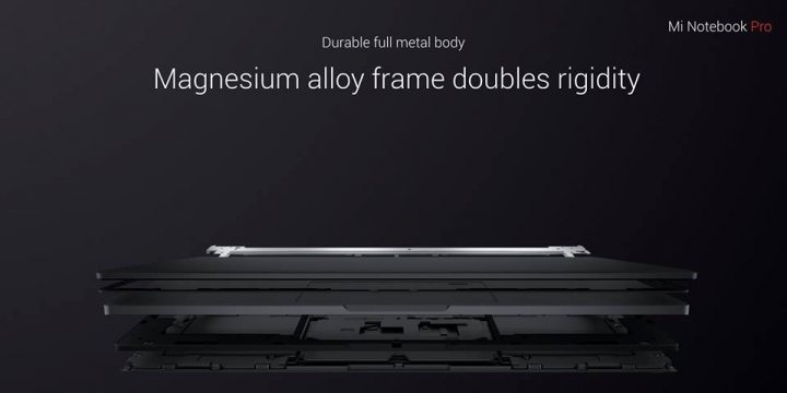 Xiaomi Notebook Pro - body