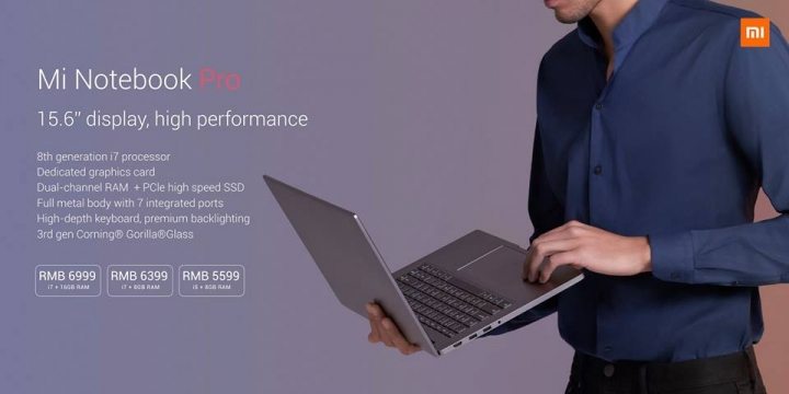 Xiaomi Notebook Pro - price