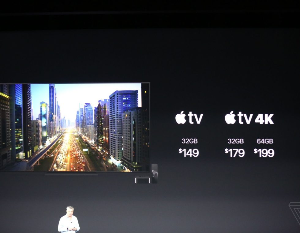 Apple TV pricing