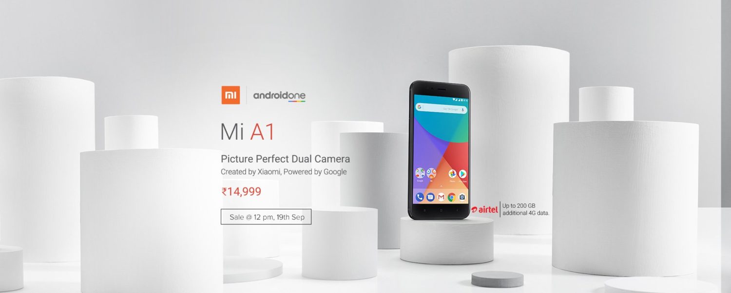 Xiaomi Mi A1 global Sale starts India