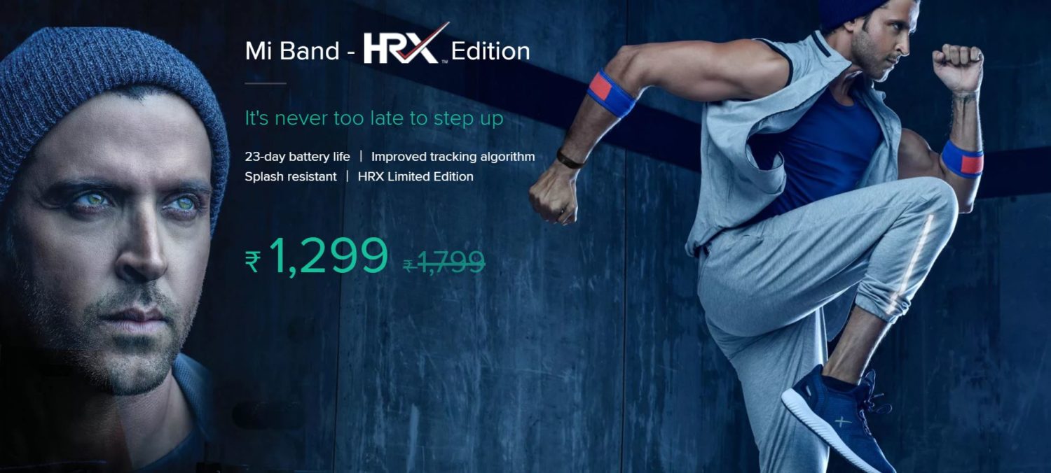 Xiaomi Mi Band HRX Edition