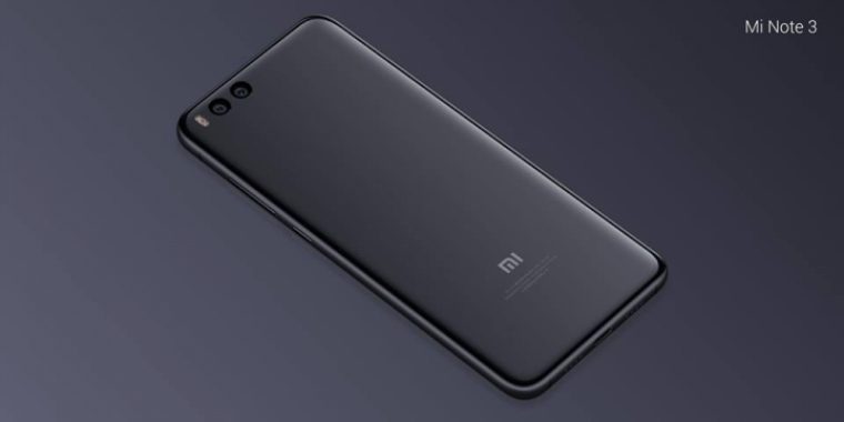 Xiaomi Mi Note 3 – 4