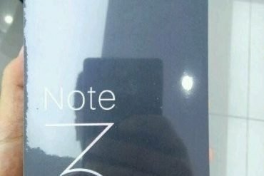 Xiaomi Mi Note 3 Box Rear