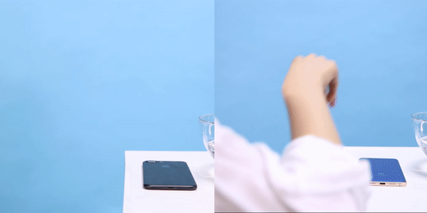 Xiaomi Mi Note 3 Vs iPhone 7 Plus - Wet hands mode
