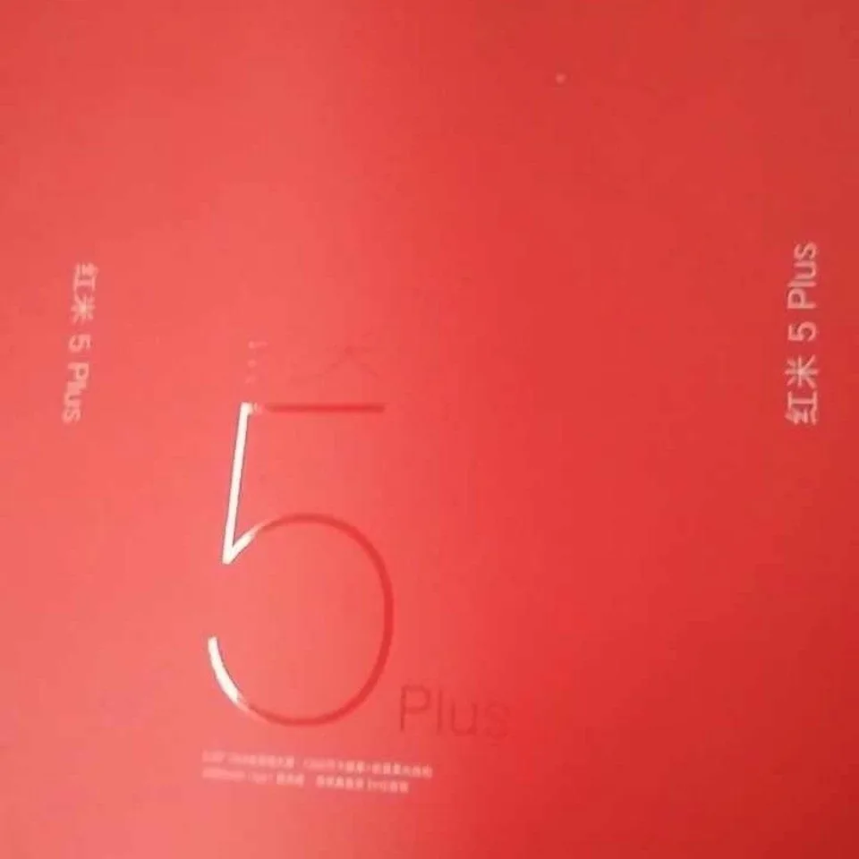 Xiaomi Redmi 5 Plus Box Leaked