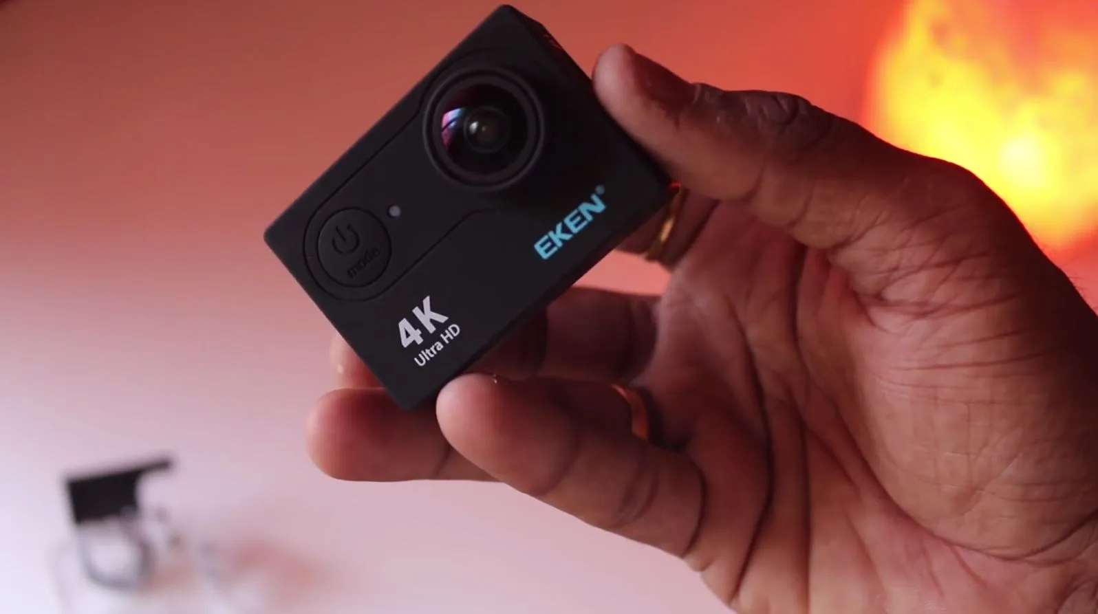 eken h9r 4k action camera - front
