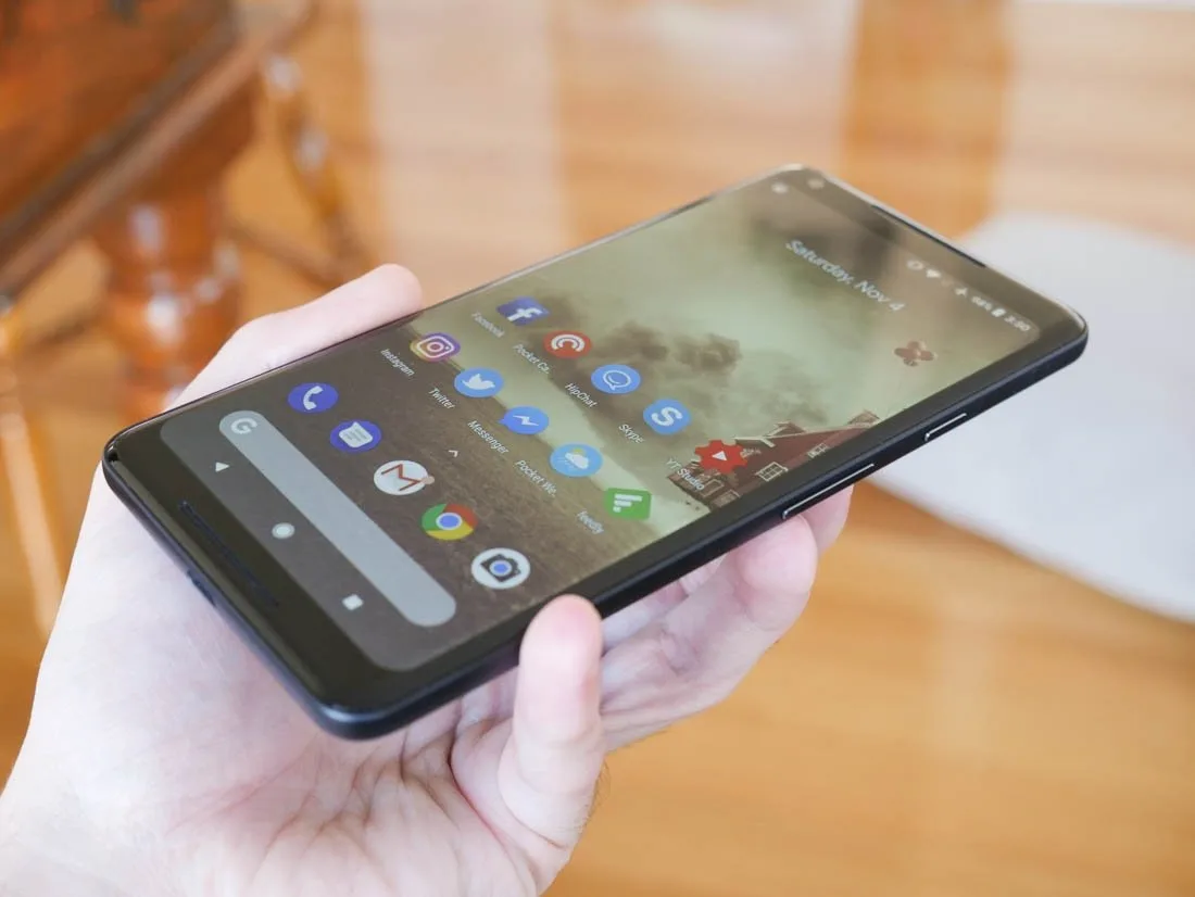 Google Pixel 2 XL Edge Touch Fail