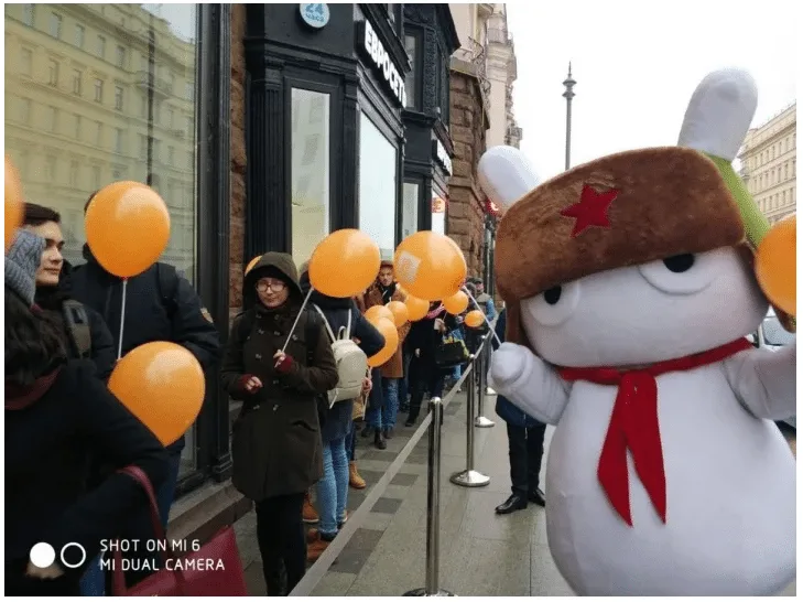 Xiaomi Mi Store Opened in Moscow Russia