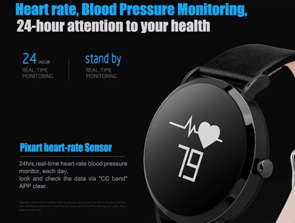 CV08 Smart Bluetooth Sport Watch HR