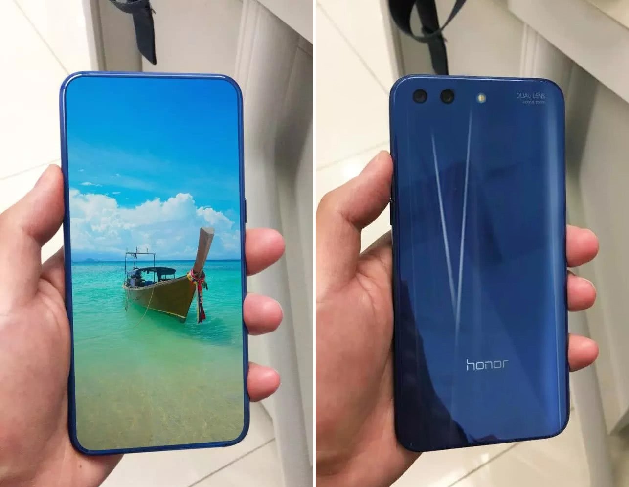 Huawei Honor 10 Design Leaked Hands-on