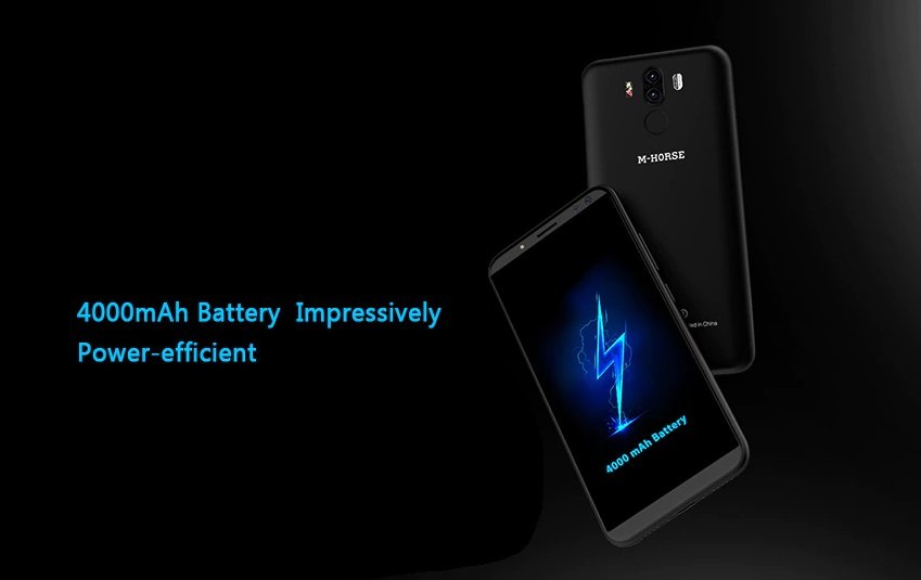 M-Horse Pure 3 4G Phablet battery