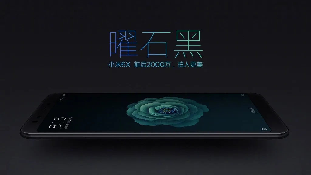 Xiaomi Mi 6X Black Stone