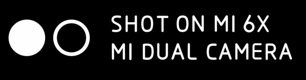 Xiaomi Mi 6X camera watermark