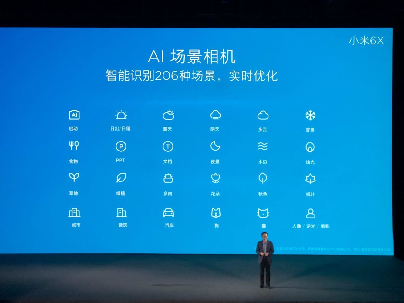 Xiaomi Mi 6X release - camera AI