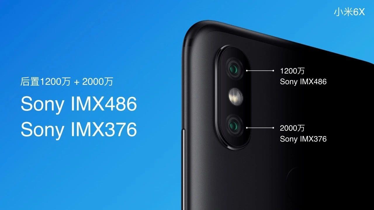 Xiaomi Mi 6X release - camera