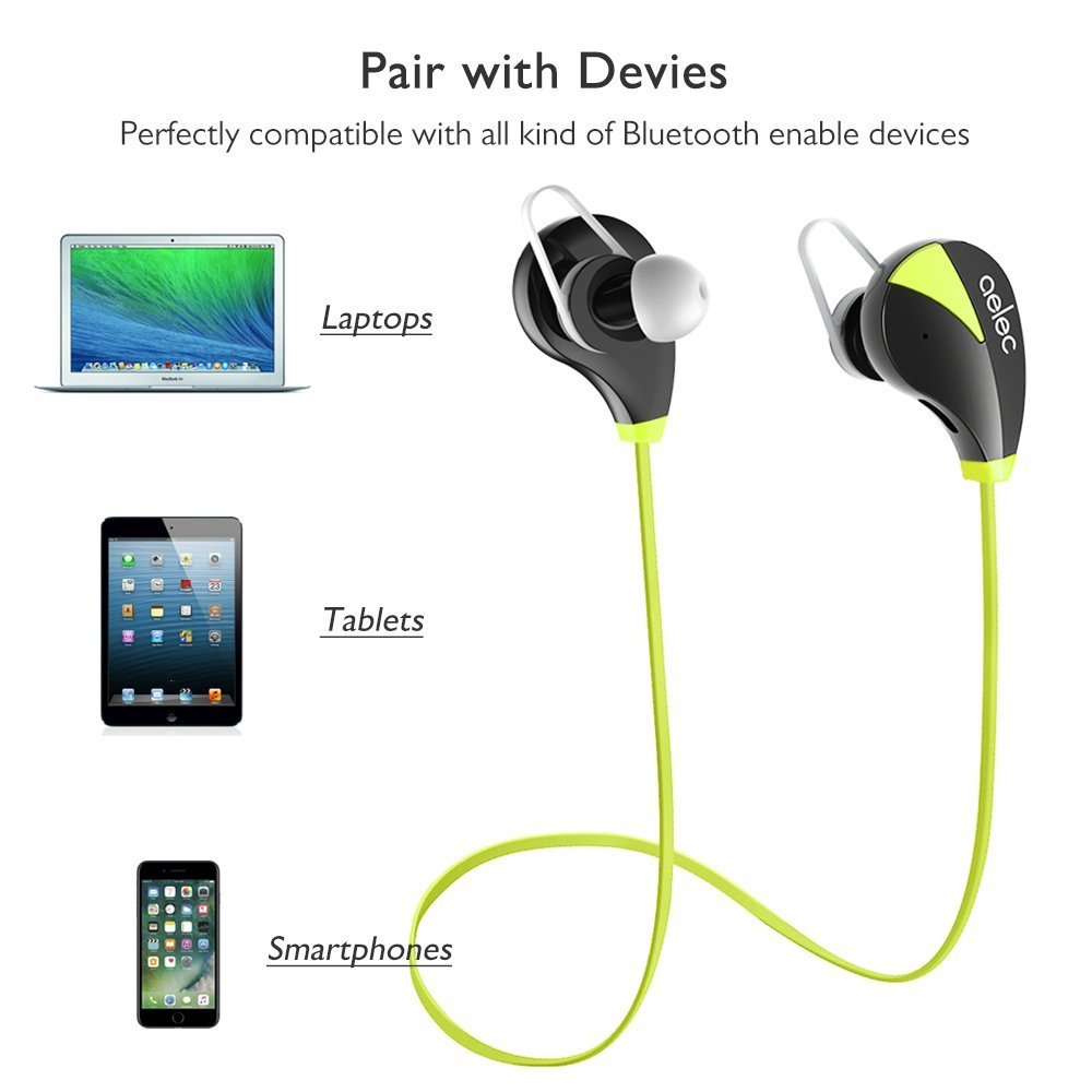 AELEC Bluetooth Headphones connectivity