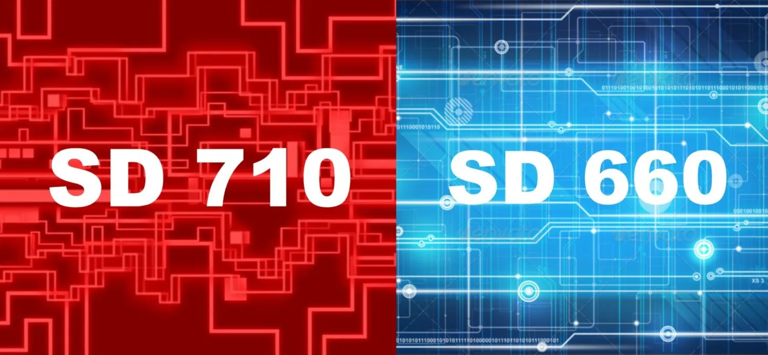SD 710 vs SD 660 (1)
