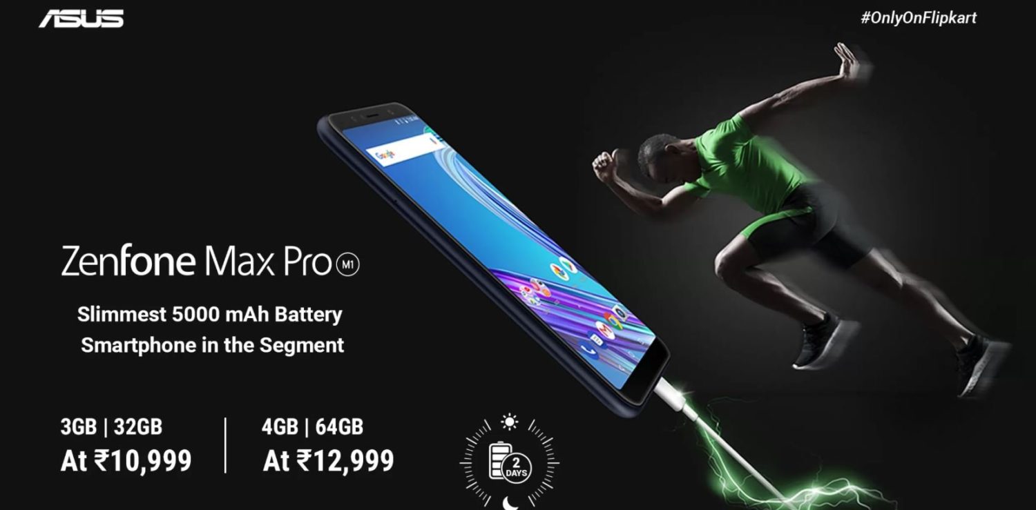 ASUS Zenfone Max Pro M1 Sale on Flipkart
