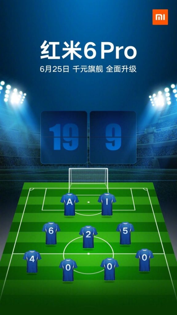 Xiaomi Redmi 6 Pro specs release date poster