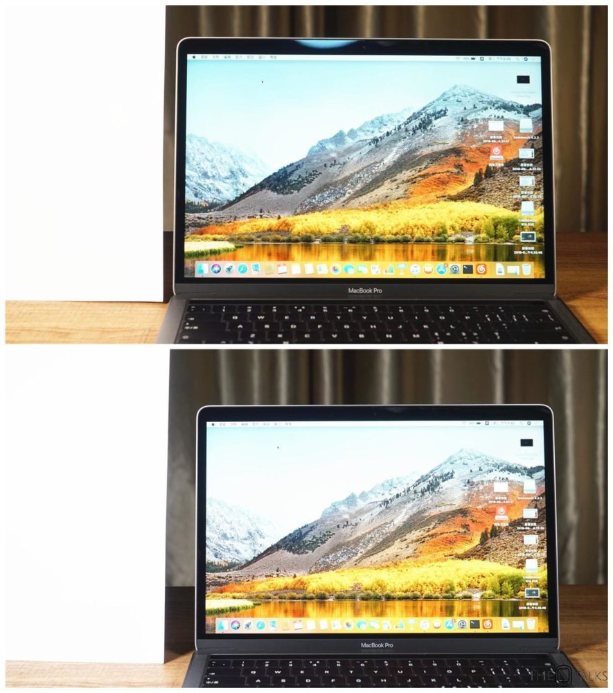 Huawei MateBook X Pro Vs Apple MacBook Pro 2018 Comparison Review - Apple True tone