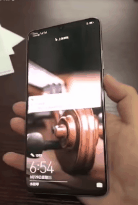 Huawei Mate 20 video leaked