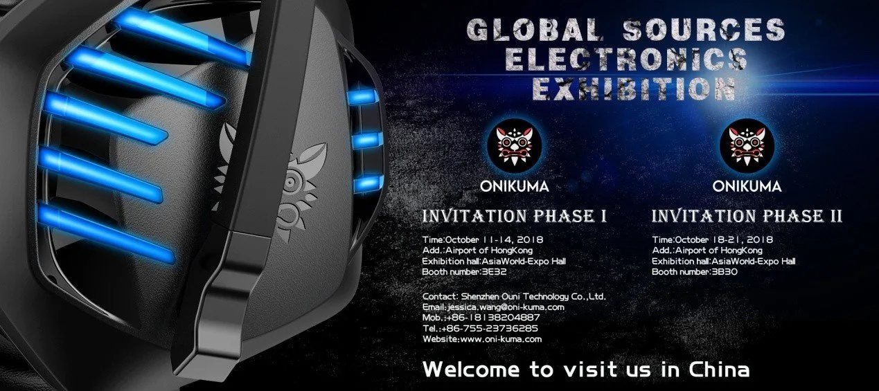 Onikuma Hong Kong Electronics Exhibition Featured