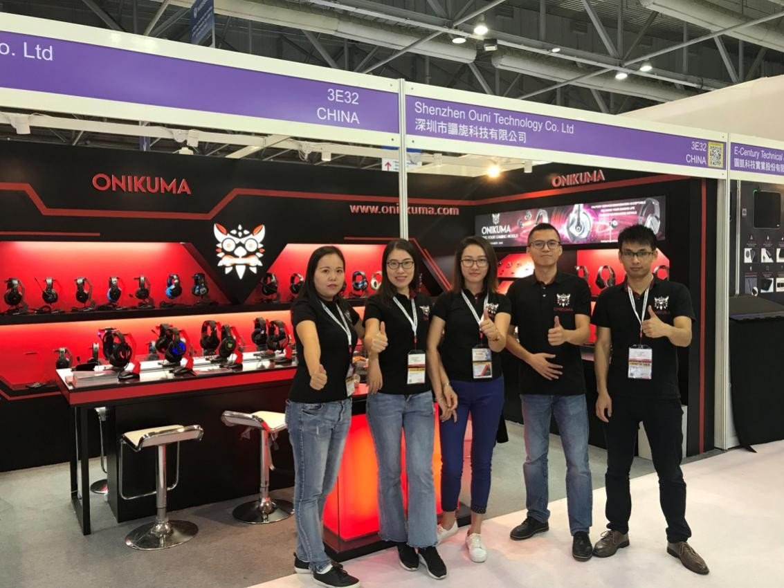 Onikuma released their new budget gaming Headset at Hong Kong