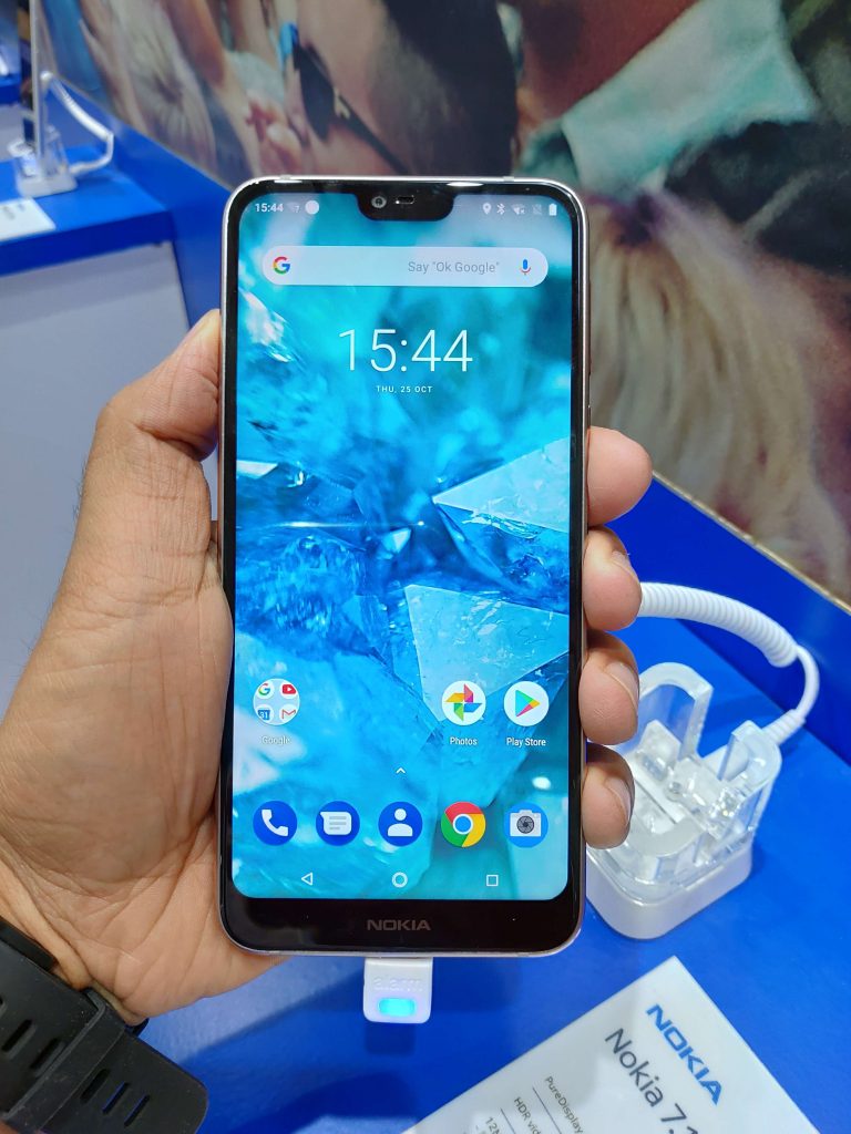 Nokia 7.1 Hands-On Review Screen