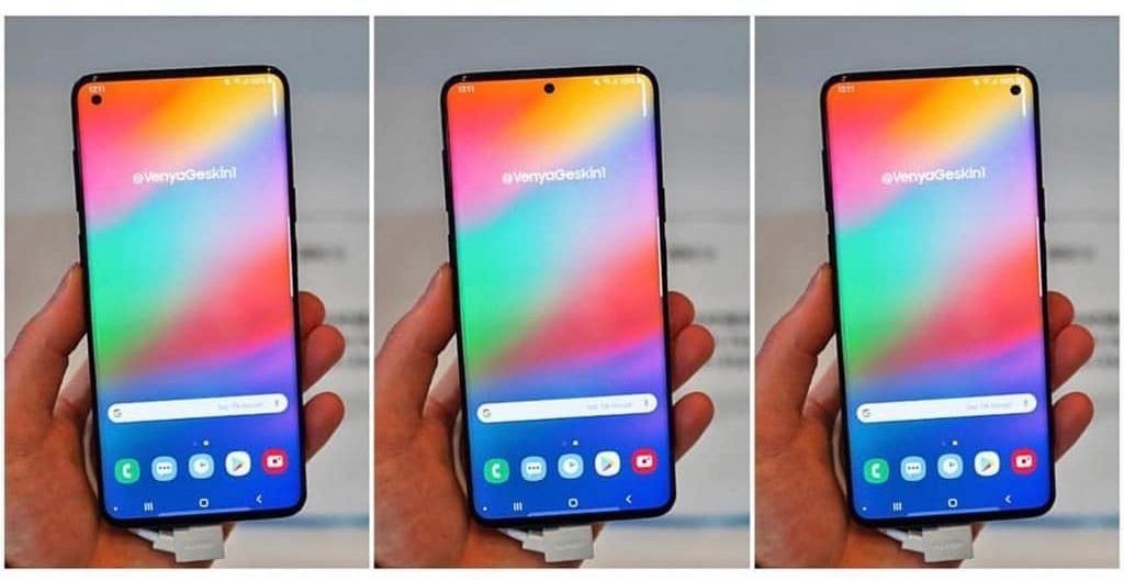 Samsung Galaxy S10 Infinity-O Display