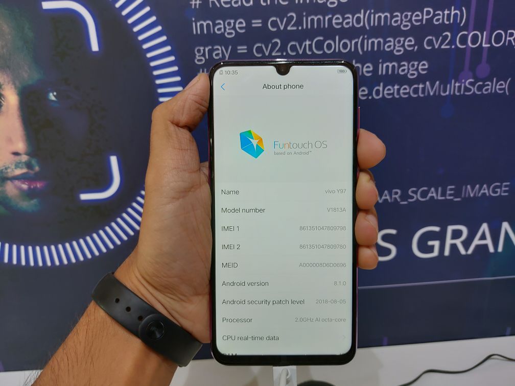 Vivo Y97 Hands-On - Funtouch OS 4.5 - Android 8.1