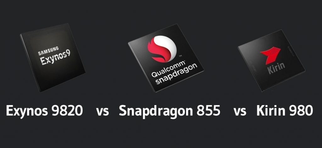 Snapdragon 855 VS Kirin 980 VS Exynos 9820 Comparison