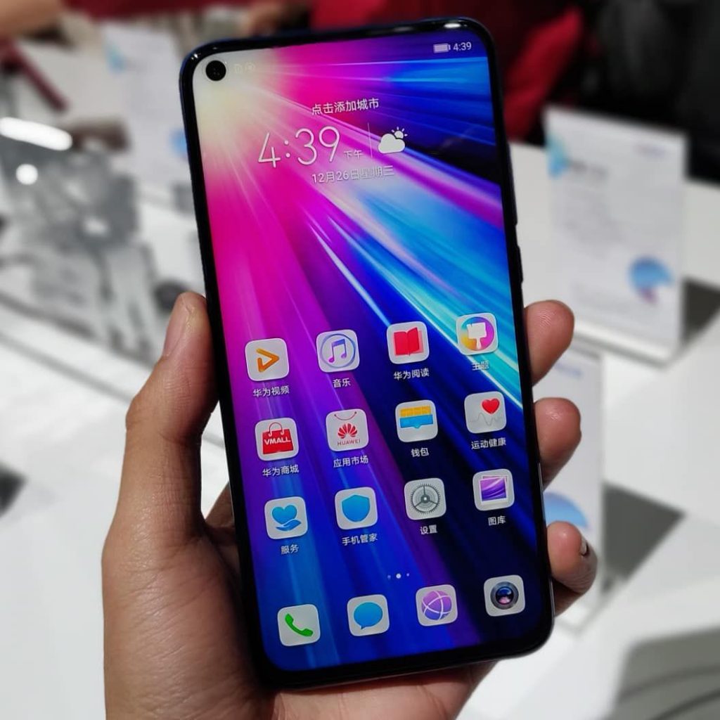 Honor V20 Hands-On - Display