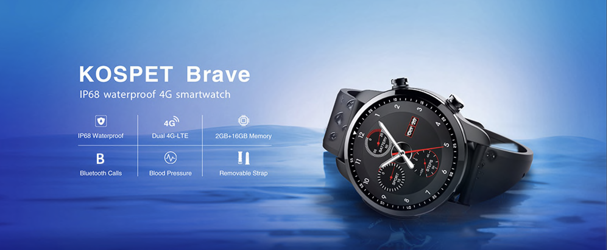 Kospet Brave 4G Smartwatch