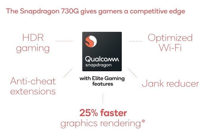Snapdragon 730 vs Snapdragon 730G Comparison - SD 730G Specs