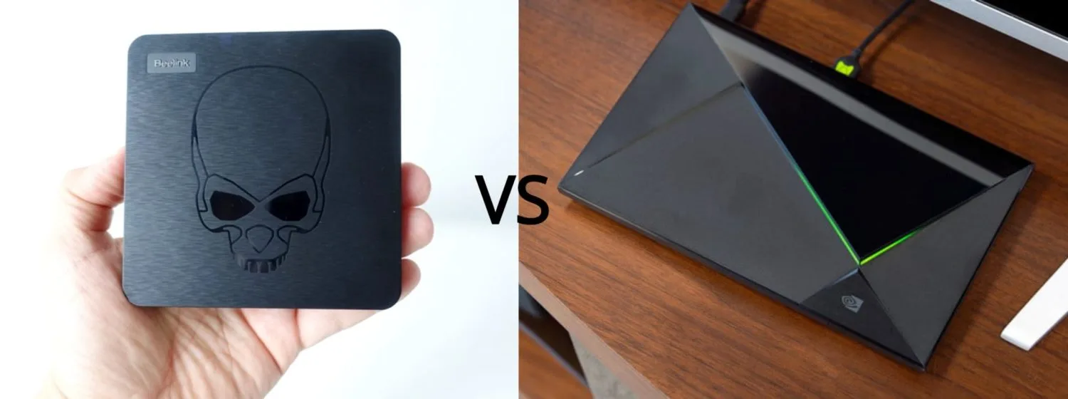 Beelink GT King vs Nvidia Shield Remote ports comparison