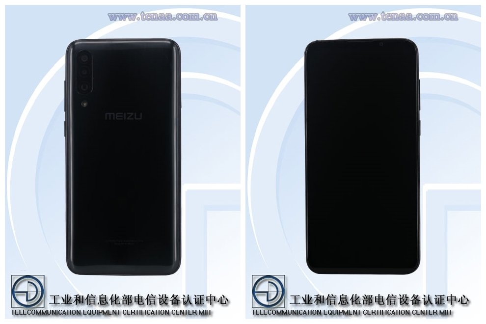 Meizu 16Xs get certified on TENAA MIIT
