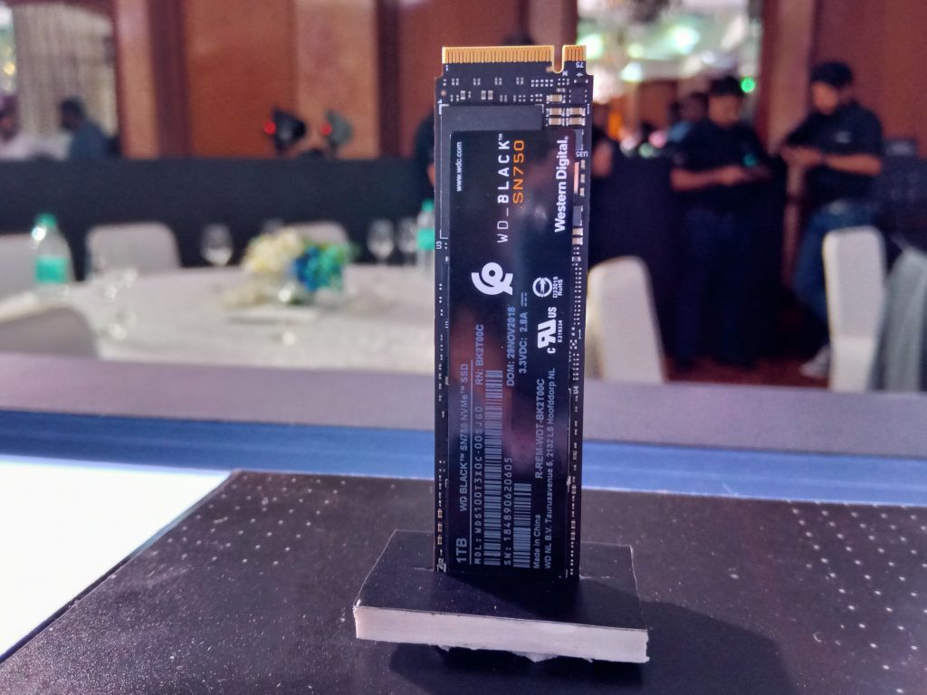 Western Digital Unveils Its Latest WD Black SN750 NVMe SSD In India