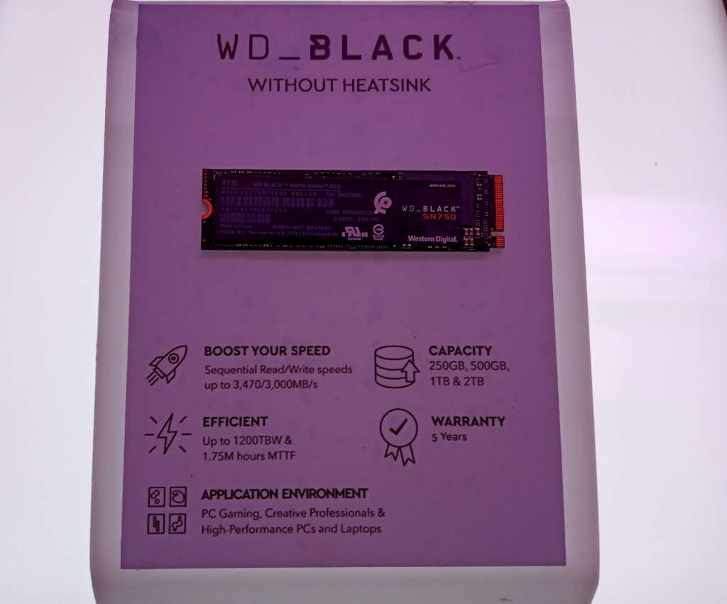 Western Digital Unveils Its Latest Wd Black Sn750 Nvme Ssd In India
