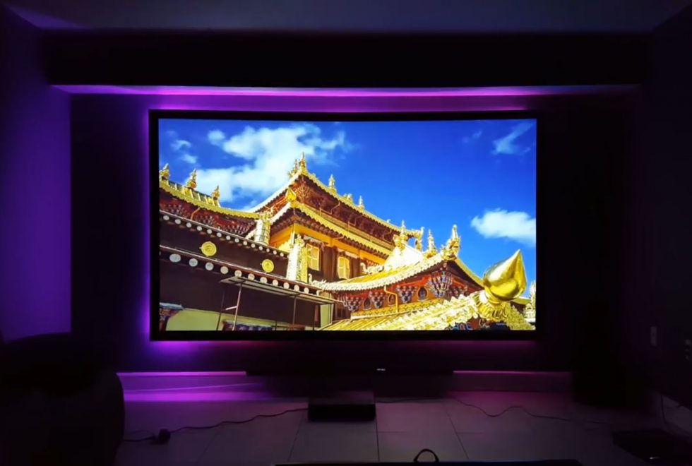 Xiaomi Wemax ONE PRO Projector – projection sample 1