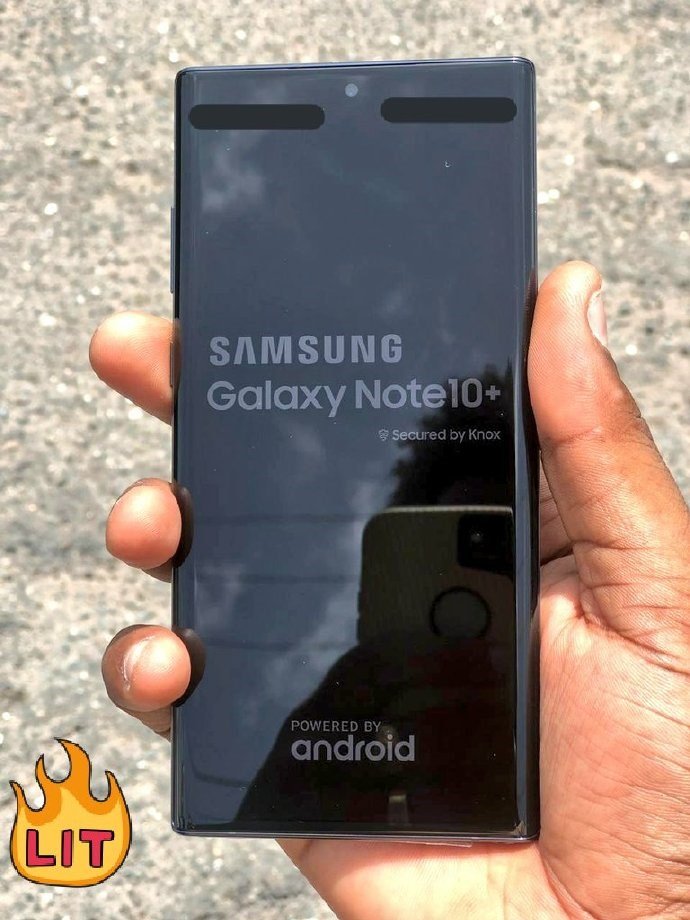 Samsung Galaxy Note 10+ Real Hands-On Images Leaked