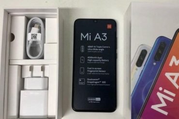 Xiaomi Mi A3 Real Images and Boxing