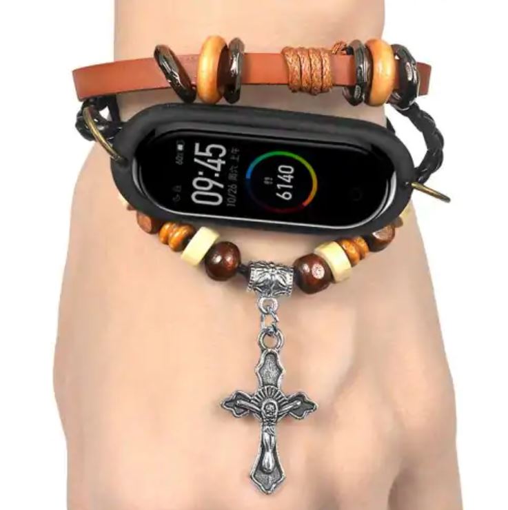 TAMISTER cross bead bracelet - Top 10 Wrist Straps and accessories for Xiaomi Mi Band 4