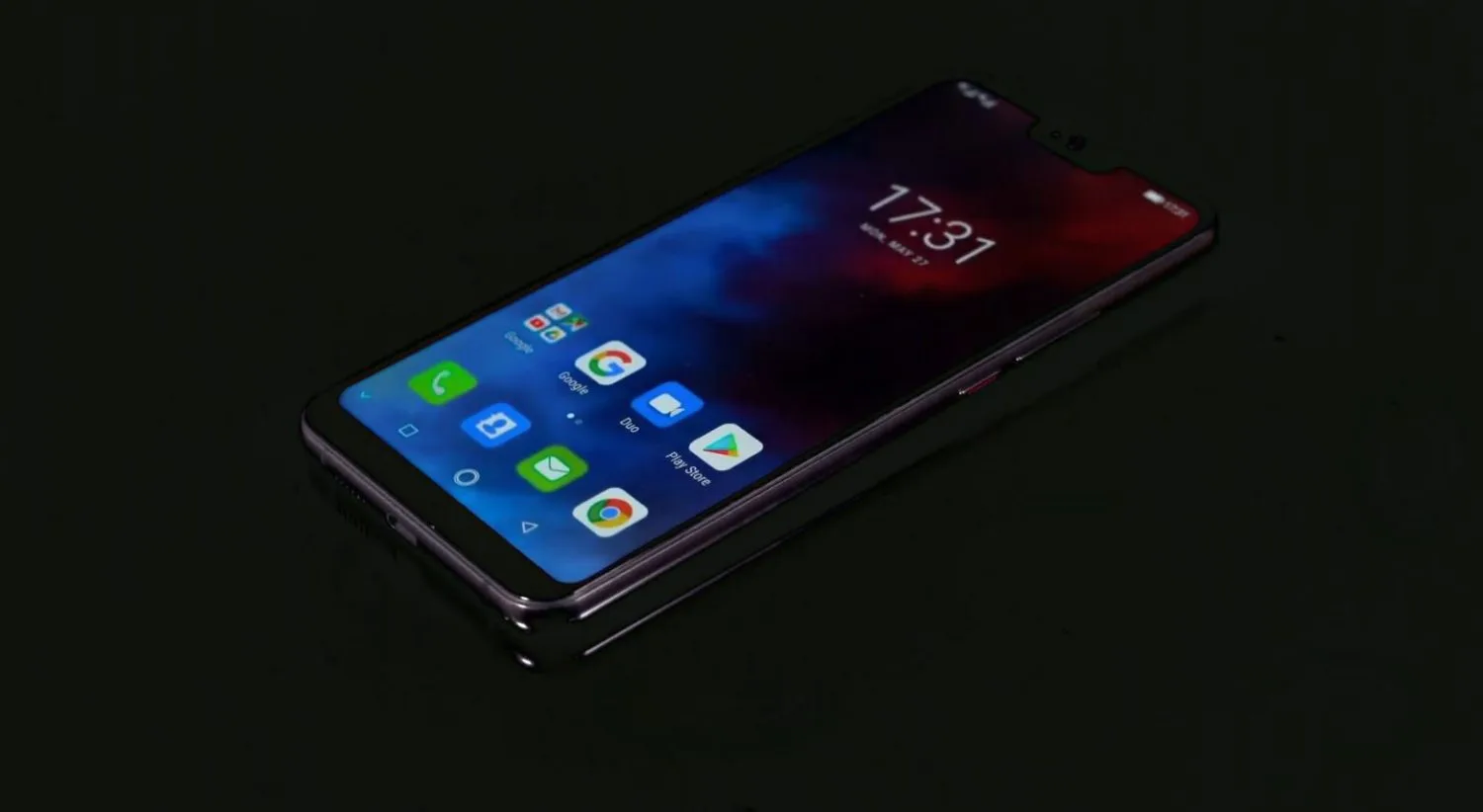 Side view of T2