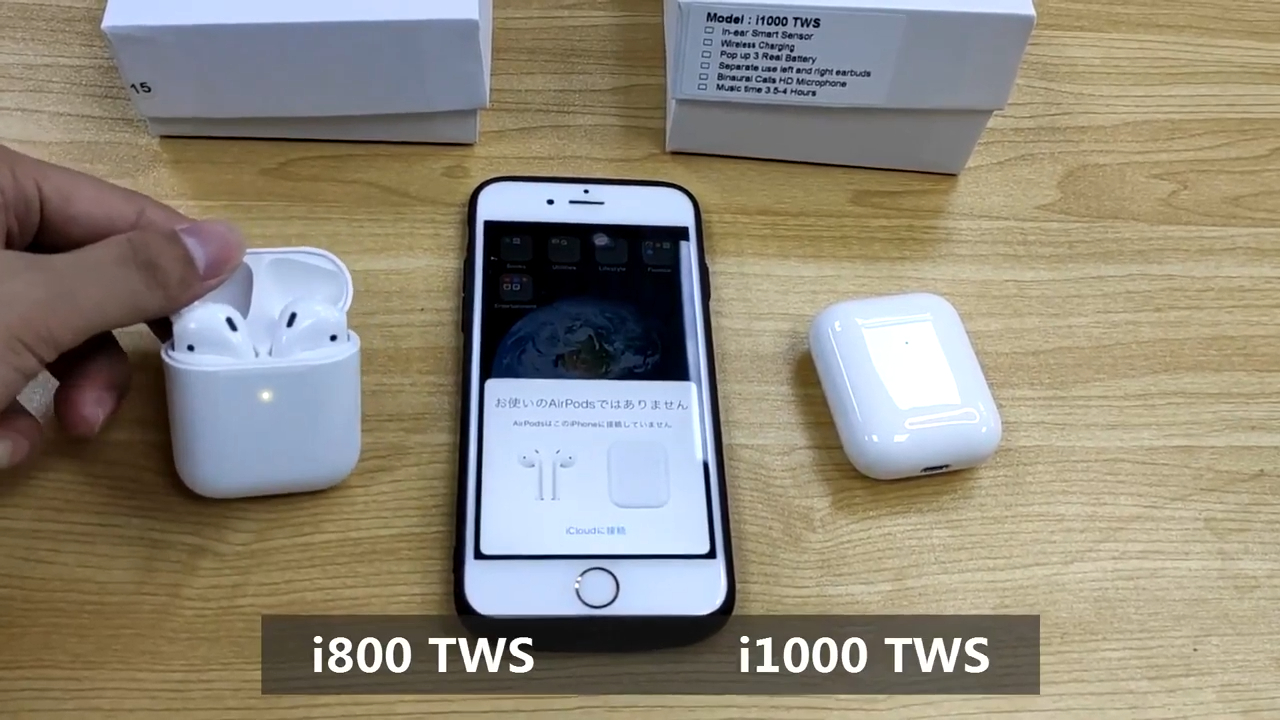 i1000 TWS vs i800 TWS - Bluetooth Comparison