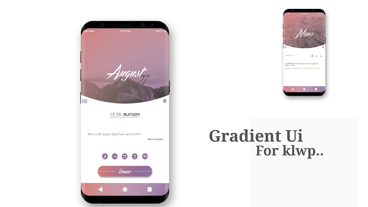 Gradient for KLWP